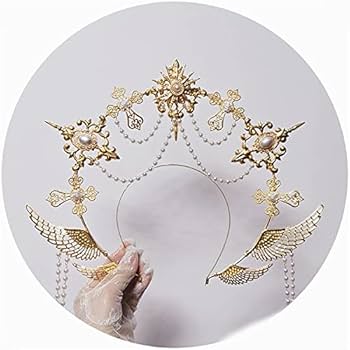 新品未使用☆ロリータカチューシャティアラ☆ゴールドパールストーン☆ Amazon.co.jp: 王冠カチューシャ 姫様 レトロ ロリータ風 宮廷風